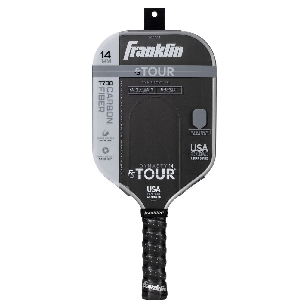 Franklin FS Tour 14mm ハイグレード カーボンパドル ピンク Franklin